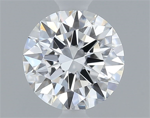Picture of Natural Diamond 0.47 Carats, Round with Excellent Cut, E Color, VVS2 Clarity and Certified by GIA