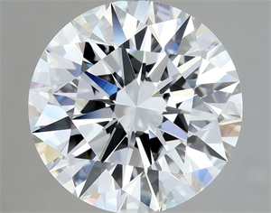 Foto Diamante Natural 3.07 quilates, Redondo , Color D, claridad VVS2 y certificado GIA de