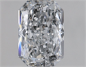 Natural Diamond 0.81 Carats, Radiant with  Cut, E Color, SI2 Clarity and Certified by IGI