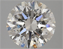 Del inventario de diamantes de laboratorio, 3.01 quilates, Redondo , Color H, claridad VS1 y certificado IGI