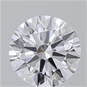Natural Diamond 2.51 Carats, Round with Excellent Cut, D Color, VVS1 Clarity and Certified by GIA