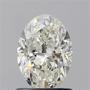 Picture of Natural Diamond 0.90 Carats, Oval with  Cut, I Color, VVS1 Clarity and Certified by GIA
