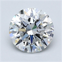 Diamante Natural 1.51 quilates, Redondo , Color E, claridad VVS2 y certificado GIA