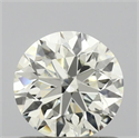 Diamante Natural 0.90 quilates, Redondo , Color I, claridad VS1 y certificado IGI