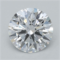 Lab Grown Diamond 1.13 Carats, Round with Ideal Cut, D Color, VVS2 Clarity and Certified by IGI