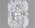 Diamante Natural 0.44 quilates, Radiante , Color D, claridad SI2 y certificado GIA