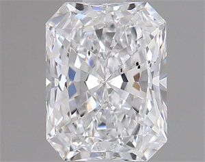 Foto Diamante Natural 0.44 quilates, Radiante , Color D, claridad SI2 y certificado GIA de