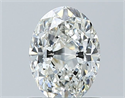 Diamante Natural 0.90 quilates, Ovalado , Color G, claridad VS2 y certificado GIA
