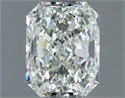 Natural Diamond 1.01 Carats, Radiant with  Cut, H Color, VVS2 Clarity and Certified by IGI