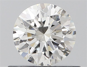 Foto Diamante Natural 0.52 quilates, Redondo , Color I, claridad VVS1 y certificado GIA de