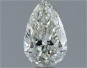 Natural Diamond 1.00 Carats, Pear with  Cut, G Color, VVS2 Clarity and Certified by IGI