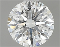 Natural Diamond 0.70 Carats, Round with Very Good Cut, E Color, SI2 Clarity and Certified by GIA