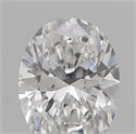 Diamante Natural 0.18 quilates, Ovalado , Color D, claridad VS1 y certificado IGI
