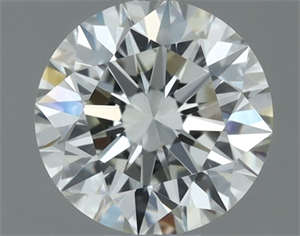 Picture of Natural Diamond 0.50 Carats, Round with Excellent Cut, I Color, VS1 Clarity and Certified by IGI