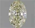 Natural Diamond 1.16 Carats, Oval with  Cut, L Color, VS2 Clarity and Certified by IGI