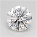 Del inventario de diamantes de laboratorio, 1.01 quilates, Redondo , Color D, claridad VVS2 y certificado IGI