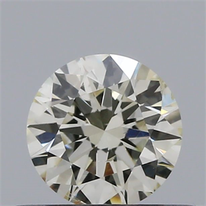 Picture of Natural Diamond 0.40 Carats, Round with Excellent Cut, K Color, SI1 Clarity and Certified by IGI