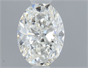 Diamante Natural 0.50 quilates, Ovalado , Color G, claridad VS2 y certificado GIA