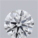 Lab Grown Diamond 1.03 Carats, Round with Ideal Cut, D Color, VS1 Clarity and Certified by IGI
