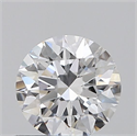 Diamante Natural 0.52 quilates, Redondo , Color D, claridad IF y certificado GIA