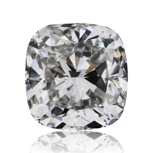 Foto Diamante Natural 0.60 quilates, Del cojín , Color E, claridad VS2 y certificado GIA de