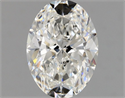 Diamante Natural 0.90 quilates, Ovalado , Color F, claridad VS2 y certificado GIA