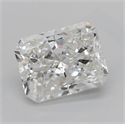 Natural Diamond 2.01 Carats, Radiant with  Cut, F Color, VS2 Clarity and Certified by GIA