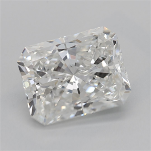 Picture of Natural Diamond 2.01 Carats, Radiant with  Cut, F Color, VS2 Clarity and Certified by GIA