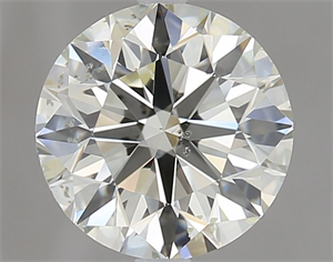 Picture of Natural Diamond 1.00 Carats, Round with Excellent Cut, M Color, SI2 Clarity and Certified by GIA