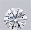 Lab Grown Diamond 3.03 Carats, Round with Ideal Cut, E Color, IF Clarity and Certified by IGI