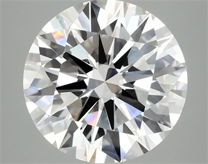Picture of Lab Grown Diamond 6.11 Carats, Round with Ideal Cut, F Color, VS1 Clarity and Certified by IGI