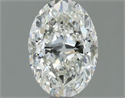 Diamante Natural 0.82 quilates, Ovalado , Color H, claridad VVS2 y certificado IGI