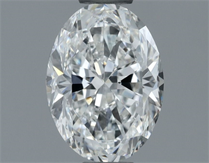 Foto Diamante Natural 1.00 quilates, Ovalado , Color F, claridad VVS1 y certificado GIA de