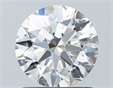 Diamante Natural 1.01 quilates, Redondo , Color E, claridad VVS1 y certificado GIA