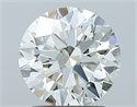 Diamante Natural 1.70 quilates, Redondo , Color I, claridad VVS2 y certificado GIA