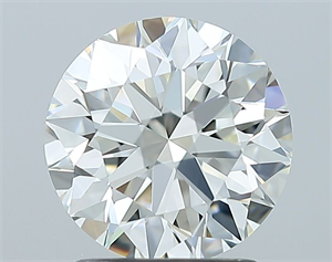 Foto Diamante Natural 1.70 quilates, Redondo , Color I, claridad VVS2 y certificado GIA de