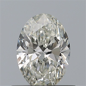 Picture of Natural Diamond 0.50 Carats, Oval with  Cut, I Color, VS1 Clarity and Certified by GIA