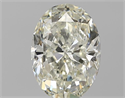 Natural Diamond 1.50 Carats, Oval with  Cut, K Color, VVS1 Clarity and Certified by GIA