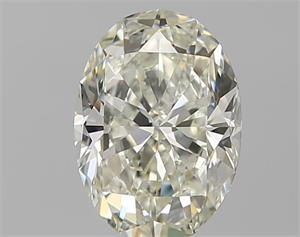 Picture of Natural Diamond 1.50 Carats, Oval with  Cut, K Color, VVS1 Clarity and Certified by GIA