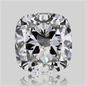 Diamante Natural 0.50 quilates, Del cojín , Color E, claridad VS2 y certificado GIA