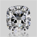 Natural Diamond 0.50 Carats, Cushion with  Cut, E Color, VS2 Clarity and Certified by GIA