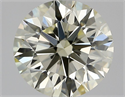 Diamante Natural 1.50 quilates, Redondo , Color M, claridad VVS1 y certificado HRD