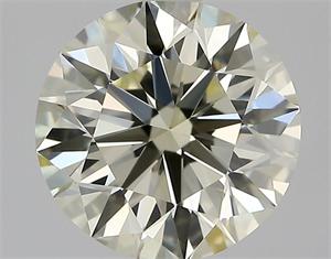 Picture of Natural Diamond 1.50 Carats, Round with Excellent Cut, M Color, VVS1 Clarity and Certified by HRD