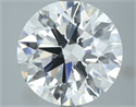 Lab Grown Diamond 5.07 Carats, Round with Ideal Cut, E Color, VS1 Clarity and Certified by IGI