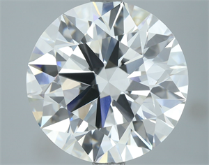 Picture of Lab Grown Diamond 5.07 Carats, Round with Ideal Cut, E Color, VS1 Clarity and Certified by IGI