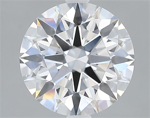 Picture of Lab Grown Diamond 2.33 Carats, Round with Excellent Cut, E Color, VS1 Clarity and Certified by GIA