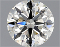 Diamante Natural 0.90 quilates, Redondo , Color K, claridad SI1 y certificado GIA