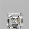 Diamante Natural 1.03 quilates, Asscher , Color I, claridad VS1 y certificado GIA