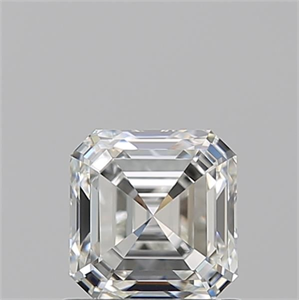 Foto Diamante Natural 1.03 quilates, Asscher , Color I, claridad VS1 y certificado GIA de