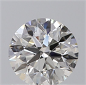 Diamante Natural 0.60 quilates, Redondo , Color H, claridad SI1 y certificado GIA